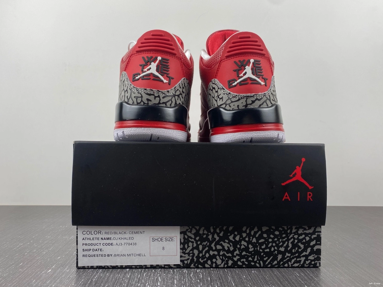 Grateful 3 Retro Jordan - AJ3-770438 Khaled DJ 0427